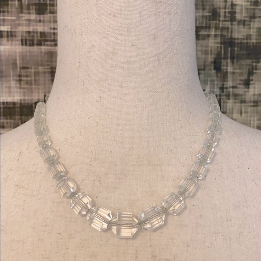 Vintage crystal necklace